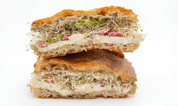 Image of our Mozzarella sandwich