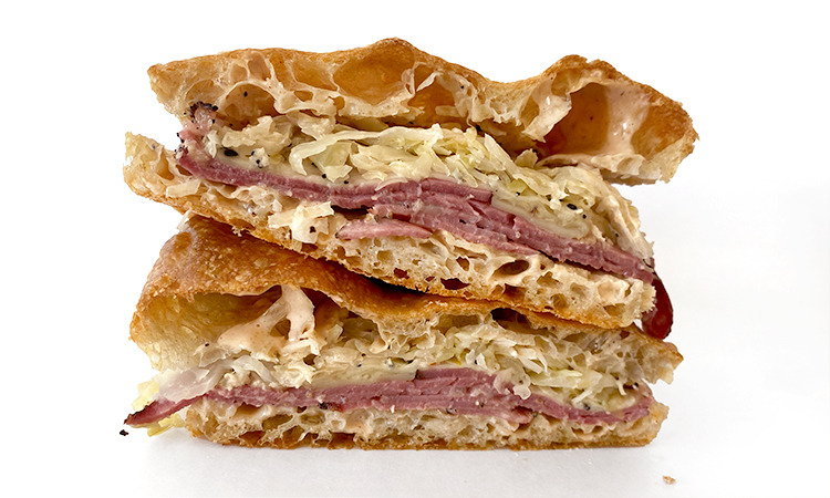 Image of our Reuben sandwich