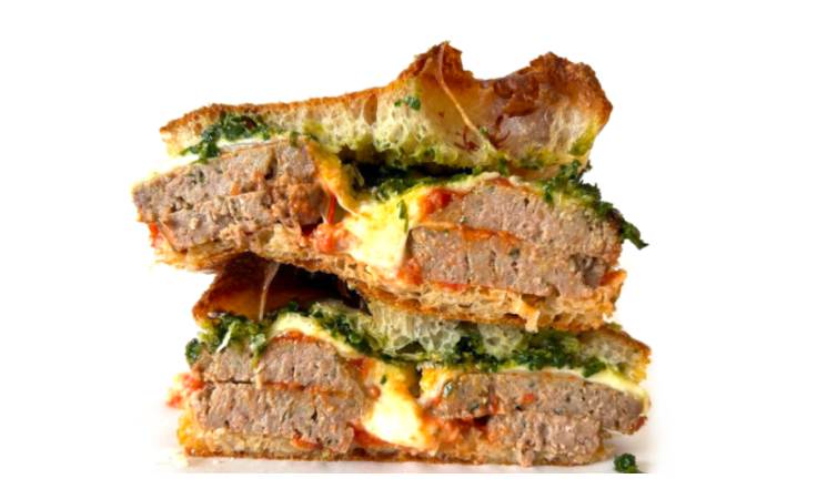 Image of our Meatball Sandwich (our hot special on Mondays)